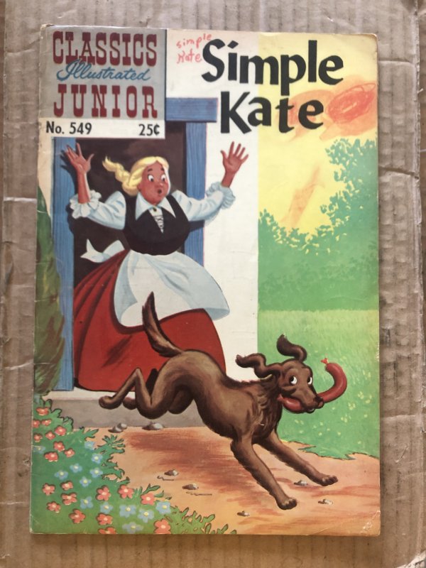 Classics Illustrated Junior #549 (1958)