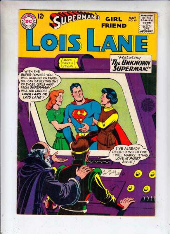 Superman's Girlfriend Lois Lane #49 (May-64) VF/NM High-Grade Superman, Lois ...