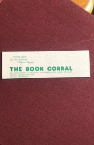 The book corral bookmark, canyon city CO