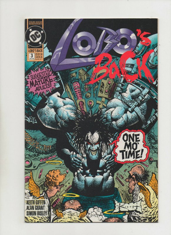Lobo's Back #1-4 - Set Of 4 - (Grade 8.5) 1992