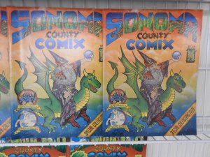 Underground Mags from '80-82 Sonoma County Comix, Clearlake, Lake County...