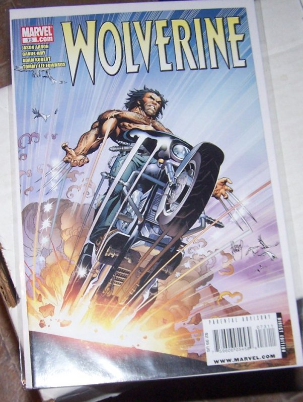 WOLVERINE # 73  2014 marvel    Variant Cover by adam kubert  