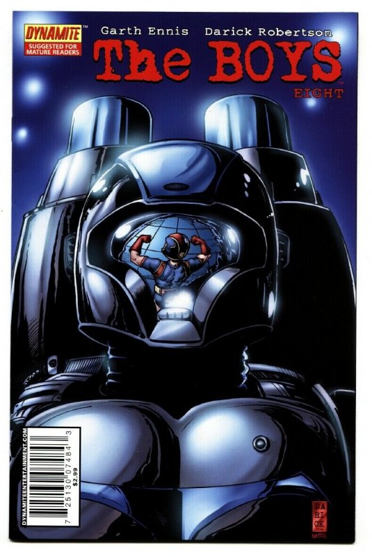 BOYS #8-HIGH GRADE-2007--GARTH ENNIS -TV SHOW.