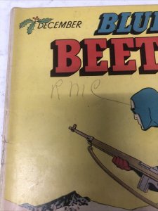 The Blue Beetle (1943) # 28 Holyoke Publishing • Golden Age Era • Armed Forces