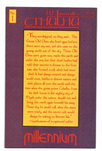 HP Lovecraft #1 Whisperer in the Darkness - Millennium - 1991 - (-NM)