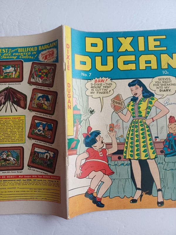 Dixie Dugan #7 - Columbia Comics Group - 1947 - FN
