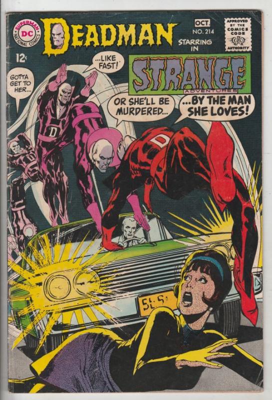 Strange Adventures #214 (Oct-68) FN+ Mid-High-Grade Deadman