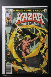 Ka-Zar the Savage #2 Newsstand Edition (1981)