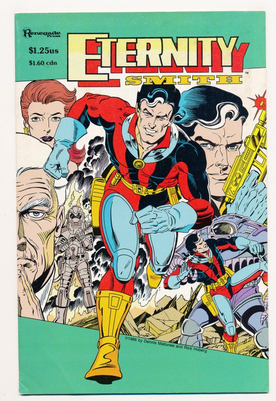 Eternity Smith (1986 Renegade) #1-5 VF/NM Complete series