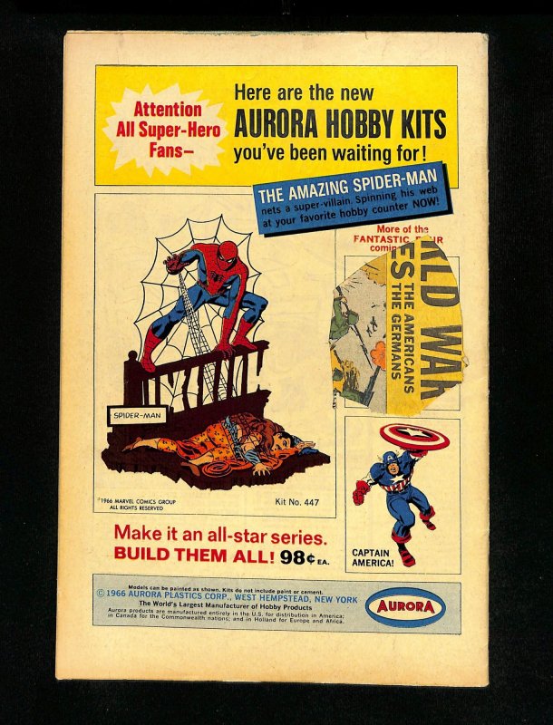 Fantastic Four #60 Doctor Doom! Stan Lee! 1967!