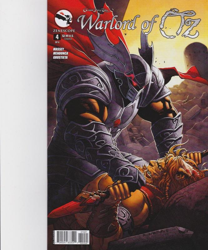 Warlord of Oz #4 Cover B GFT Grimm Fairy Tales Zenescope Comic NM Ortiz