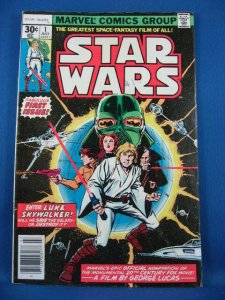 STAR WARS 1 Fine VF First Issue Hot 1977