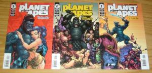 Planet of the Apes: Human War #1-3 VF/NM complete series - all j. scott campbell