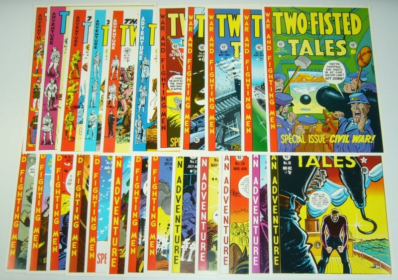 Two-Fisted Tales Portfolio - ec comics - kurtzman - wally wood - severin - davis