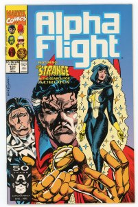 Alpha Flight #101 (1983 v1) Avengers Dr. Strange NM