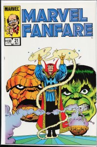 Marvel Fanfare #21 (1985) The Thing