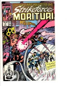 Lot Of 13 Strikeforce Morituri Marvel Comics # 1 2 3 4 5 6 7 8 9 10 11 12 13 RJ1