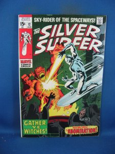 SILVER SURFER 12 VF+ MARVEL 1970