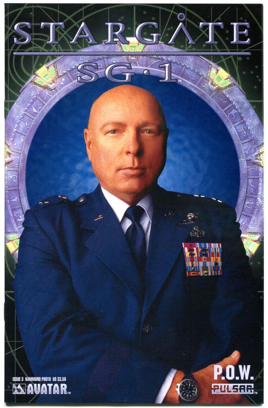 STARGATE SG-1 : POW #3, NM+, Hammond Photo cover, 2004, Sci-fi, 