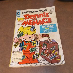 Dennis the Menace Giant Vacation Special #4 silver age 1957 cartoon hank ketcham