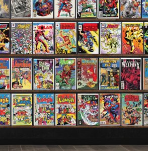 Huge Lot 150+ Comics with Magnus Robot Fighter, Laugh, Atari Force & More!