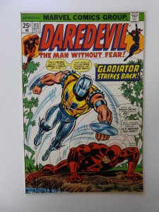 Daredevil #113 (1974) VG/FN condition 1/2 spine split MVS intact