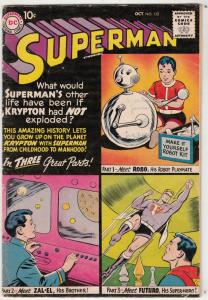Superman #132 (Oct-59) VG Affordable-Grade Superman