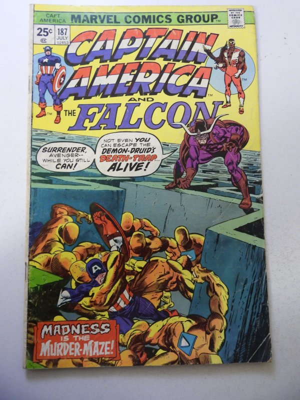 Captain America #187 (1975) VG+ Condition