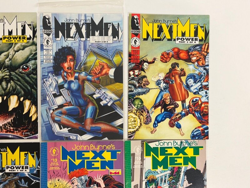 6  Next Men Dark Horse Comic Books # 1 2 2 3 10 13 77 JS35