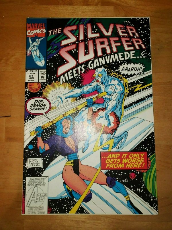 Silver surfer #81  High Grade (Marvel 1993) 1st Appearance of Tyrant