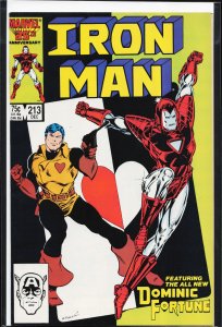 Iron Man #213 (1986) Iron Man
