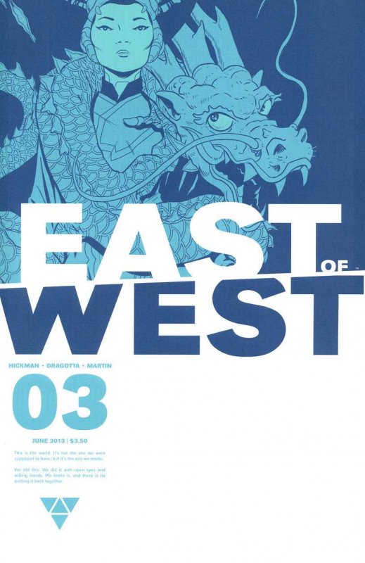 East of West #3 VF ; Image | Jonathan Hickman
