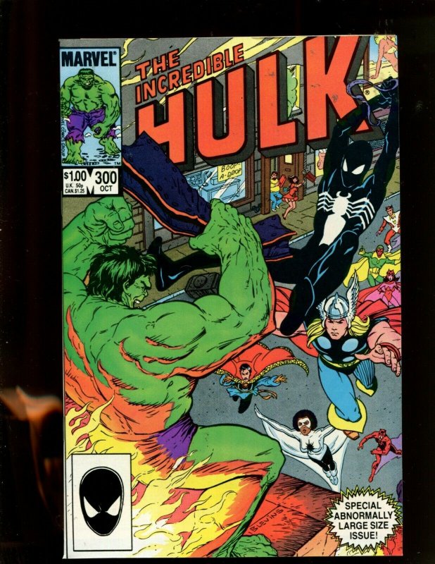 HULK #300 (9.2) DAY'S PF RAGE! 1984~ 