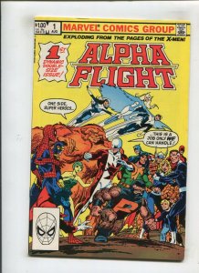 ALPHA FLIGHT #1 (8.5) TUNDRA!! 1983