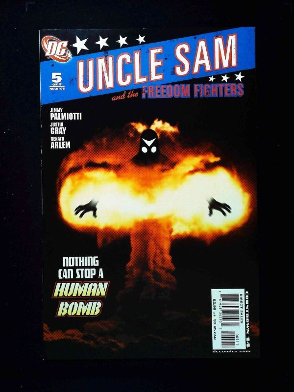 Uncle Sam And The  Freedom  Fighters #5 (2Nd Series) Dc Comics 2008 Nm- 