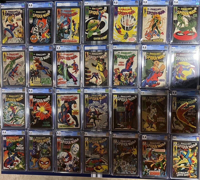 Amazing Fantasy 15 Spider-man 1-900 COMPLETE SET 85% ARE CGC 9.8 149 UP ALL 9.8 