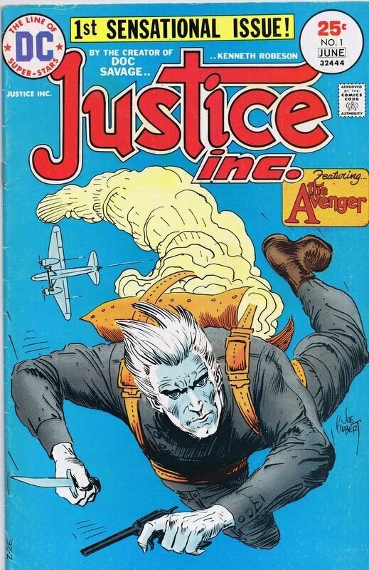 Justice Inc #1 ORIGINAL Vintage 1975 DC Comics