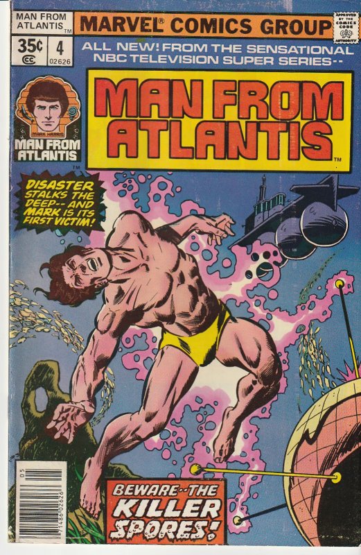 Man From Atlantis # 4  Adaptation of the 70's NBC Sci -Fi Cult Classic