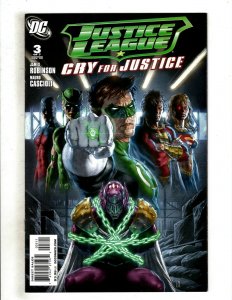 10 DC Comics Justice League Cry for Justice 1 2 3 4 5 6 7 Superman Secret + J504