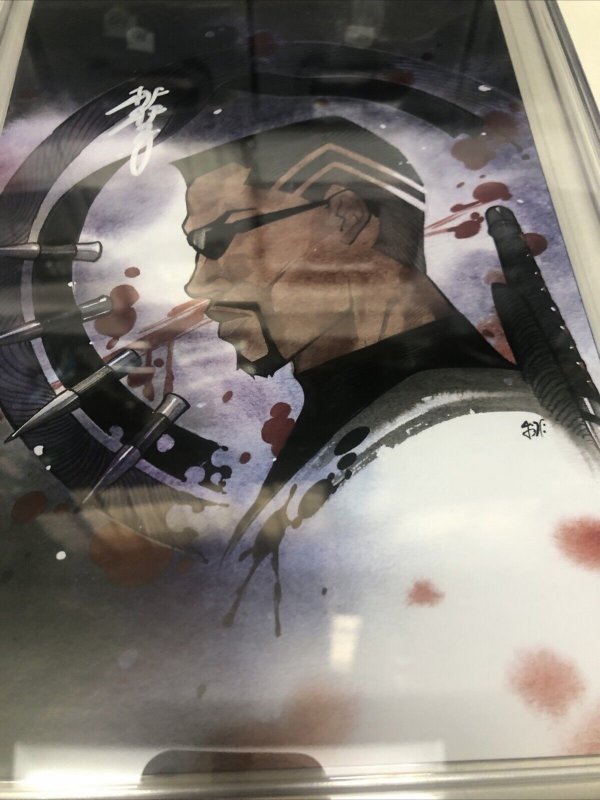 Blade (2023) # 1 (CGC 9.8 SS) Signed Peach Momoko • Marvel Comics • Virgin