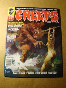 CREEPS 3 **NM/MT 9.8** FRAZETTA ART BUCKLER IN THE WARREN TRADITION