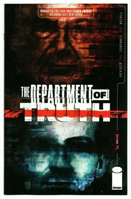 DEPARTMENT OF TRUTH #13 (2021) MARTIN SIMMONDS | END OF STORY ARC | IMAGE COMICS