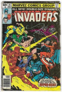 The Invaders #41 Newsstand Edition (1979)