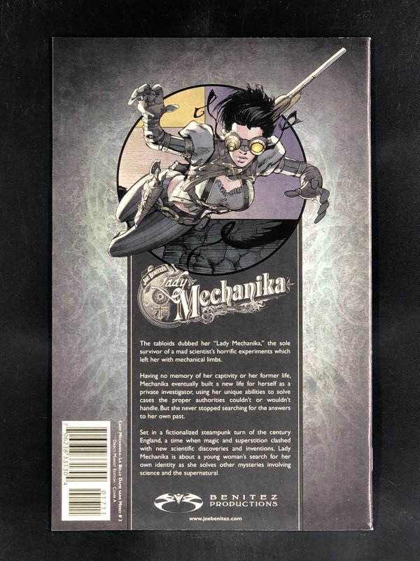 Lady Mechanika: La Belle Dame Sans Merci #3 Cover A (2018)