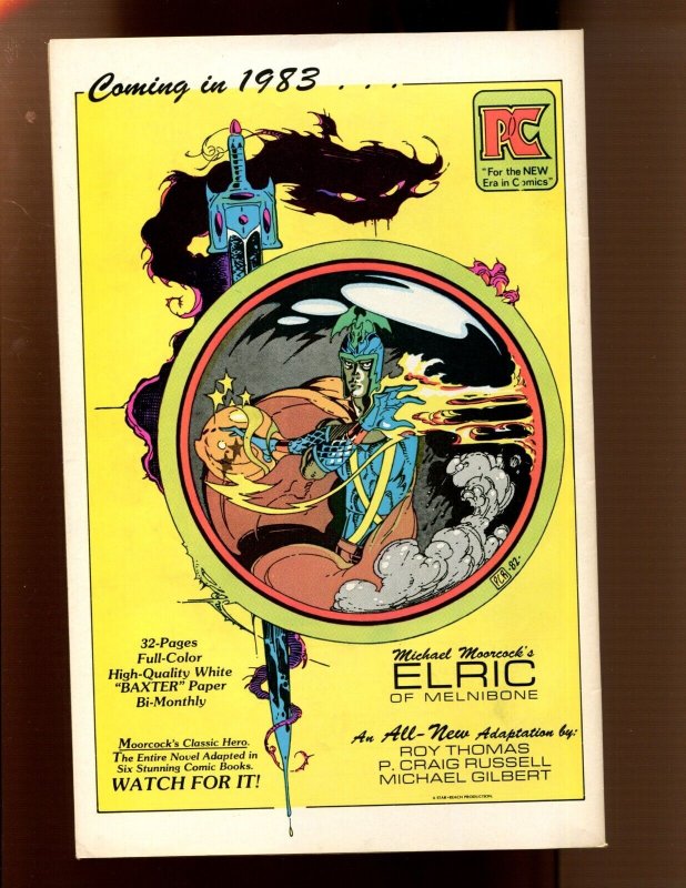 GROO THE WANDERER #1 - SERGIO ARAGONES COVER + INTERIOR (7/7.5) 1982