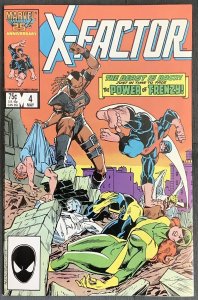 X-Factor #4 (1986, Marvel) 1st Appearance of Frenzy. NM-