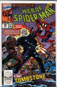 Web of Spider-Man #68 Direct Edition (1990) Spider-Man