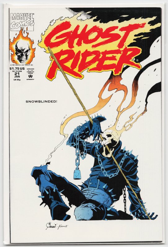 Ghost Rider #21 (1992) Ghost Rider [Key Issue]