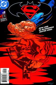 Superman/Batman #2 VF/NM ; DC | Jeph Loeb Ed McGuinness Reflection Cover