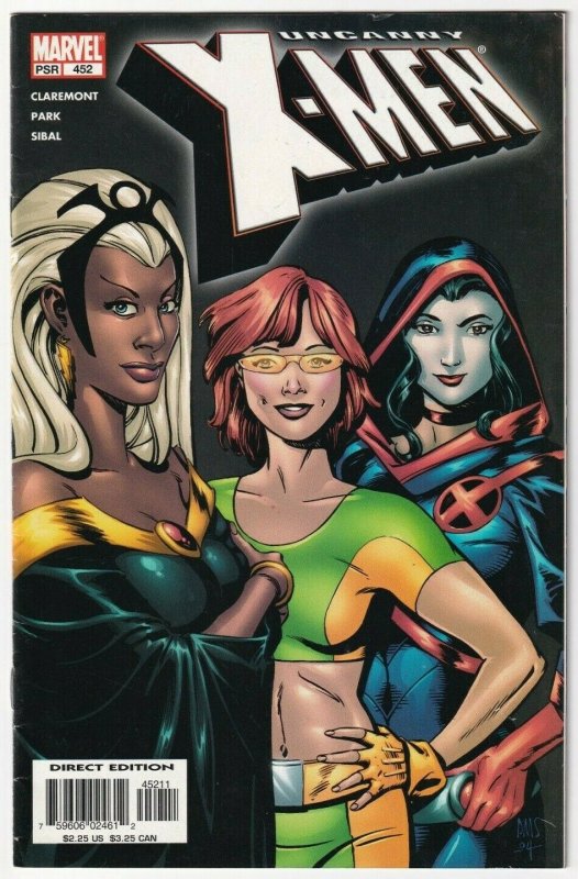 Uncanny X-Men #452 Storm January 2005 Marvel Comics